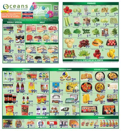 Oceans Fresh Food Market (Brampton) Flyer April 1 to 7