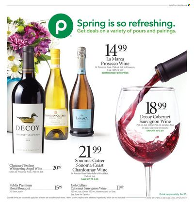 Publix (AL, FL, GA, NC, SC, TN) Weekly Ad Flyer March 31 to April 7