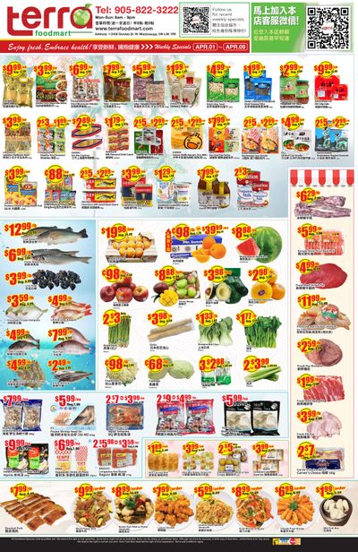 Terra Foodmart Flyer April 1 to 7