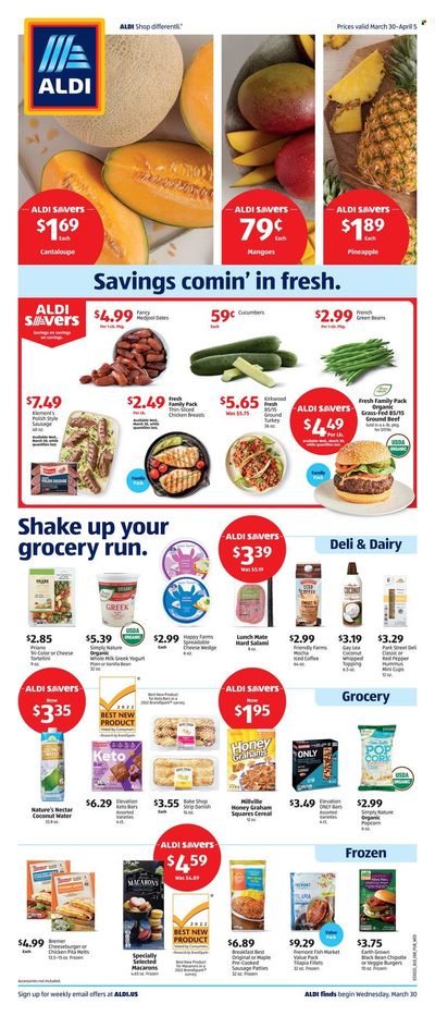 ALDI (IA) Weekly Ad Flyer April 1 to April 8