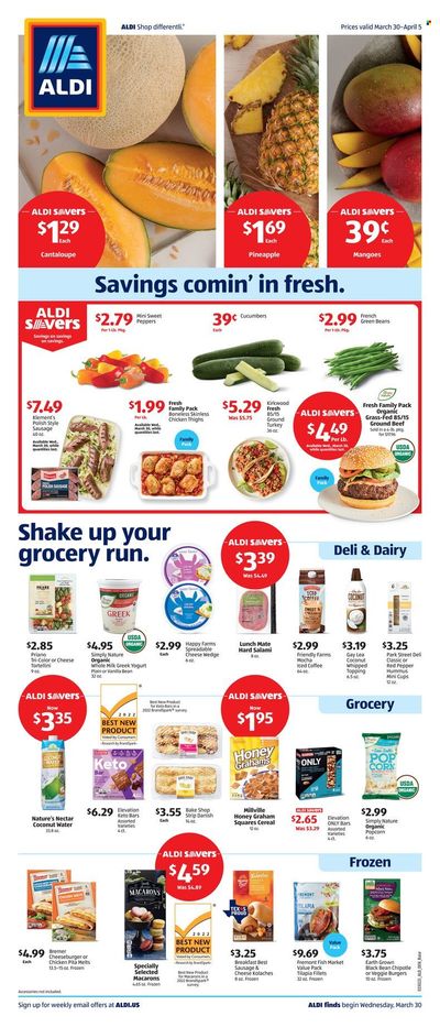 ALDI (TX) Weekly Ad Flyer April 1 to April 8