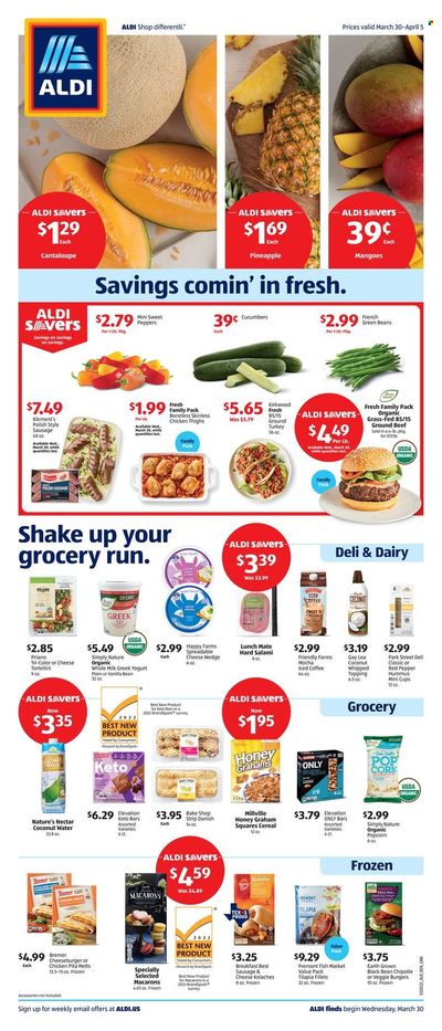 ALDI (TX) Weekly Ad Flyer April 1 to April 8