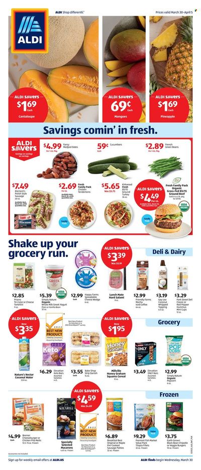 ALDI (IA) Weekly Ad Flyer April 1 to April 8