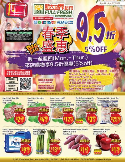 Full Fresh Supermarket Flyer April 1 to 7