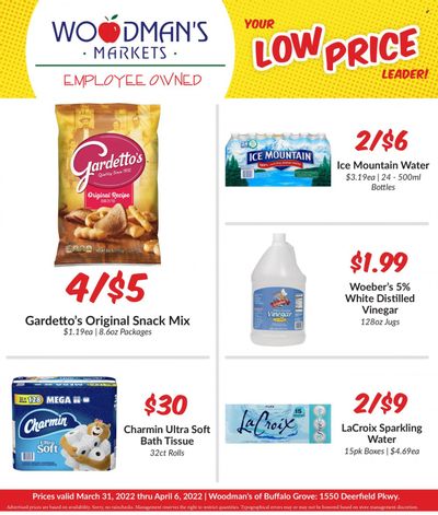Woodman's Markets (IL, WI) Weekly Ad Flyer April 1 to April 8