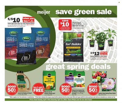 Meijer (IL, IN, KY, MI, OH, WI) Weekly Ad Flyer April 1 to April 8