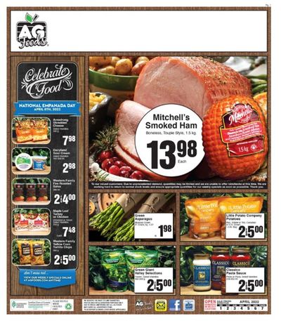 AG Foods Flyer April 1 to 7