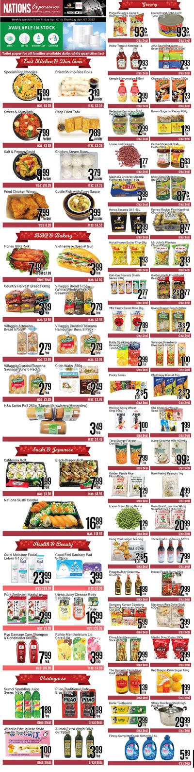 Nations Fresh Foods (Toronto) Flyer April 1 to 7
