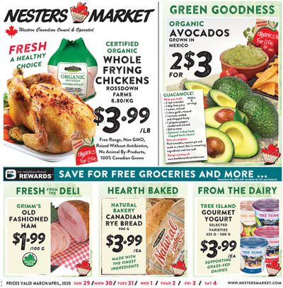 Nesters Market Flyer March 29 to April 4