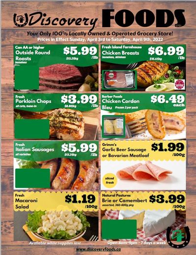 Discovery Foods Flyer April 3 to 9