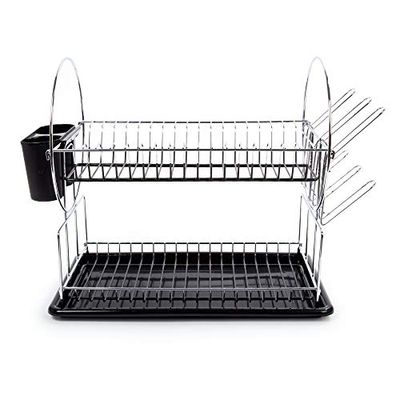 Luciano Housewares Heavy Duty Kitchen Essential Dish Drying Rack, 12 x 12 inches $26.87 (Reg $38.24)