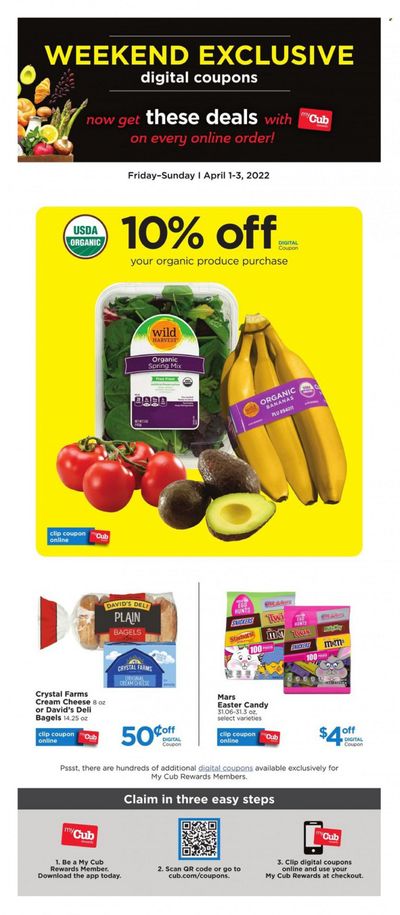 Cub Foods (MN) Weekly Ad Flyer April 3 to April 10 Cub Foods (MN) Weekly Ad Flyer April 3 to April 10