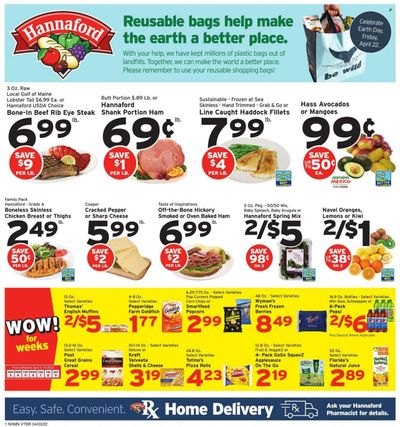 Hannaford (NH) Weekly Ad Flyer April 3 to April 10