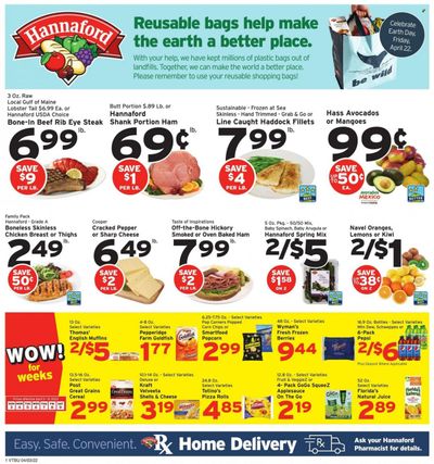 Hannaford (VT) Weekly Ad Flyer April 3 to April 10