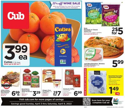 Cub Foods (MN) Weekly Ad Flyer April 3 to April 10