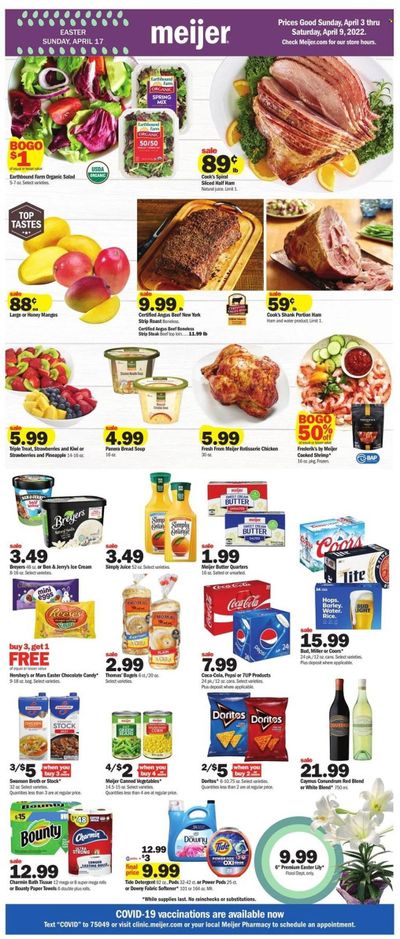 Meijer (IL) Weekly Ad Flyer April 3 to April 10