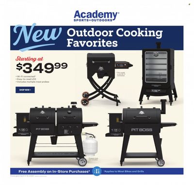 Academy Sports (AL, AR, GA, LA, MO, NC, SC, TN, TX) Weekly Ad Flyer April 3 to April 10 Academy Sports (AL, AR, GA, LA, MO, NC, SC, TN, TX) Weekly Ad Flyer April 3 to April 10