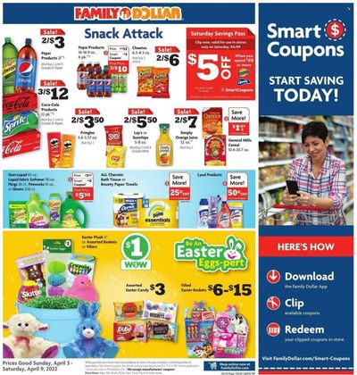 Family Dollar Weekly Ad Flyer April 3 to April 10