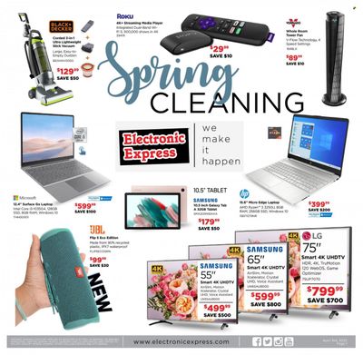 Electronic Express (AL, TN) Weekly Ad Flyer April 4 to April 11