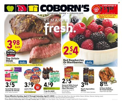 Coborn's (MN, SD) Weekly Ad Flyer April 4 to April 11