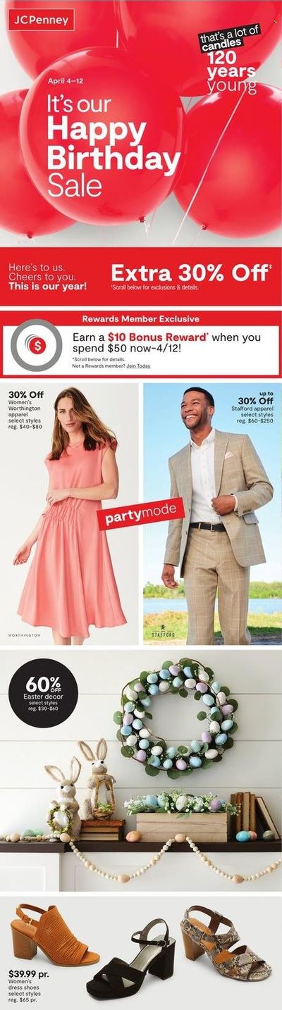 JCPenney Weekly Ad Flyer April 4 to April 11