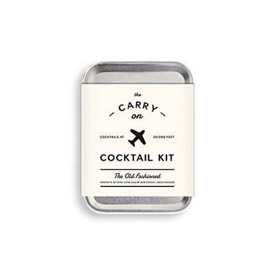 W&P Design MAS-Carry-KIT The Carry on Cocktail Kit, 4.5X 3.5X 1, The Old Fashioned $7.96 (Reg $32.00)