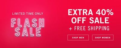 Buffalo Jeans Canada Flash Sale: Save Extra 40% OFF Sales Items + FREE Shipping ALL Orders