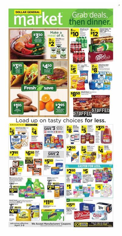 Dollar General (TN) Weekly Ad Flyer April 4 to April 11