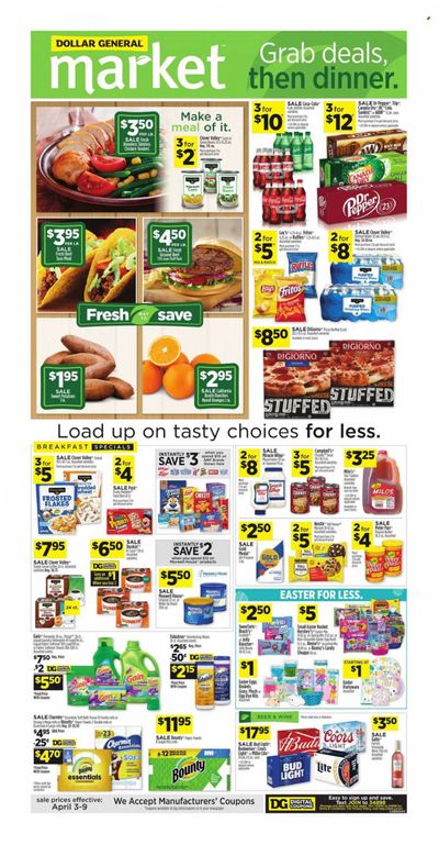 Dollar General (AL) Weekly Ad Flyer April 4 to April 11