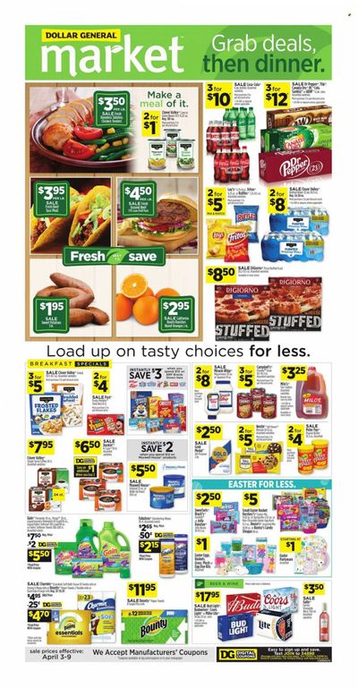 Dollar General (AL) Weekly Ad Flyer April 4 to April 11