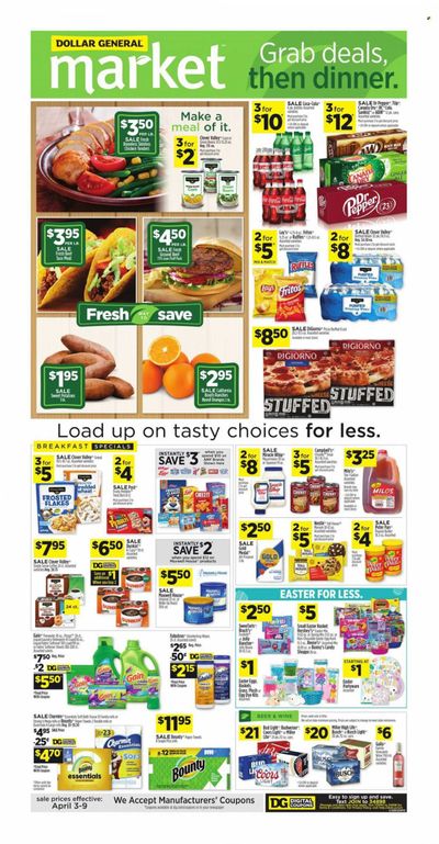 Dollar General (OH) Weekly Ad Flyer April 4 to April 11