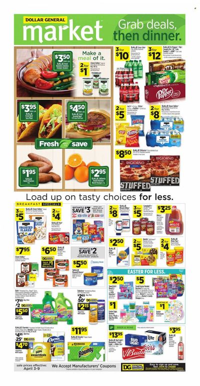 Dollar General (NC) Weekly Ad Flyer April 4 to April 11