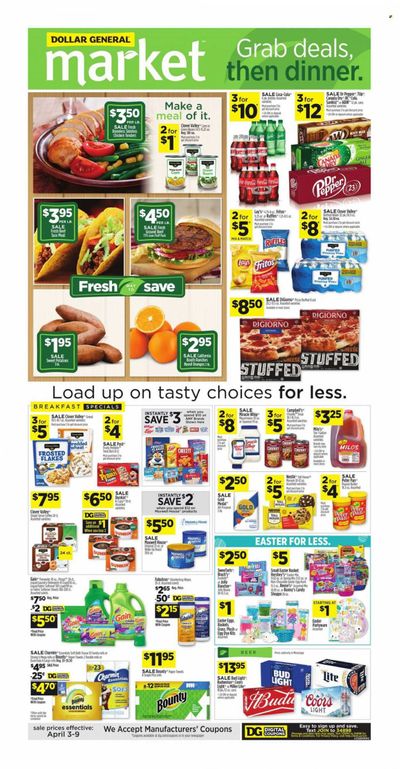 Dollar General (MS) Weekly Ad Flyer April 4 to April 11