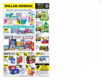 Dollar General (TN) Weekly Ad Flyer April 4 to April 11