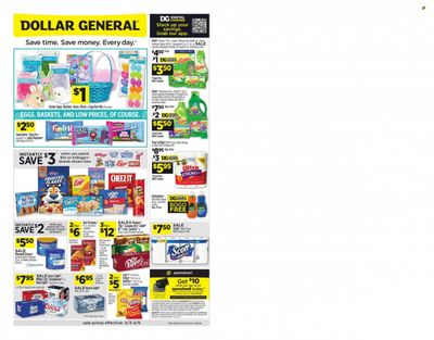 Dollar General (TX) Weekly Ad Flyer April 4 to April 11