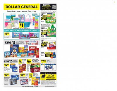 Dollar General (SC) Weekly Ad Flyer April 4 to April 11
