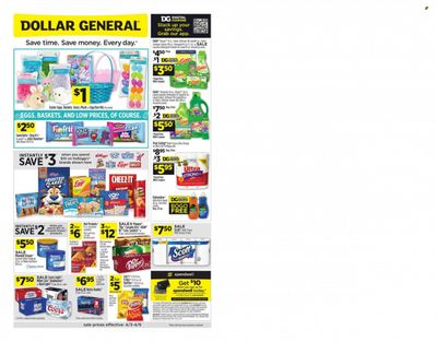 Dollar General (NC) Weekly Ad Flyer April 4 to April 11