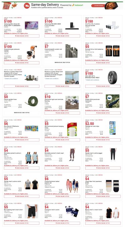 Costco (ON, West & Atlantic Canada) Weekly Savings April 4 to May 1