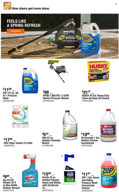 The Home Depot Weekly Ad Flyer April 4 to April 11