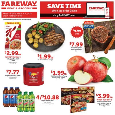 Fareway (IA) Weekly Ad Flyer April 4 to April 11