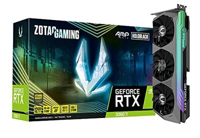 ZOTAC Gaming GeForce RTX™ 3080 Ti AMP Holo 12GB GDDR6X 384-bit 19 Gbps PCIE 4.0 Gaming Graphics Card, HoloBlack, IceStorm 2.0 Advanced Cooling, Spectra 2.0 RGB Lighting, ZT-A30810F $1807.99 (Reg $2598.41)