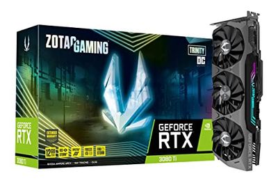 ZOTAC Gaming GeForce RTX™ 3080 Ti Trinity OC 12GB GDDR6X 384-bit 19 Gbps PCIE 4.0 Gaming Graphics Card, IceStorm 2.0 Advanced Cooling, Spectra 2.0 RGB Lighting, ZT-A30810J-10P $1707.99 (Reg $1905.34)