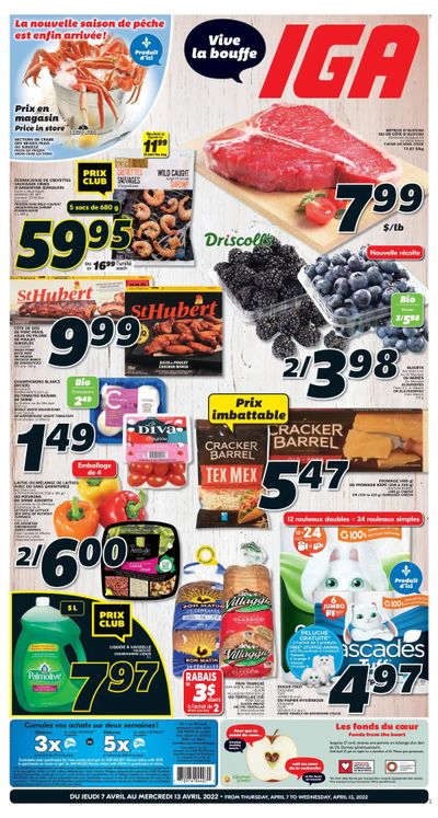 IGA (QC) Flyer April 7 to 13