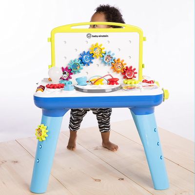 Baby Einstein Curiosity Table Activity Station Table Toddler Toy with Lights and Melodies On Sale for $ 59.97 ( Save $ 30.02 ) at Amazon Canada