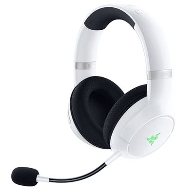 Razer Kaira Pro Wireless Gaming Headset for Xbox Series X|S, Xbox One: Triforce Titanium 50mm Drivers - Supercardioid Mic - Dedicated Mobile Mic - EQ Pairing - Xbox Wireless & Bluetooth 5.0 - White $129.99 (Reg $189.99)