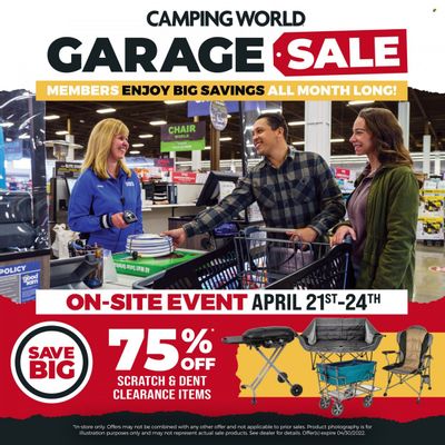 Camping World Weekly Ad Flyer April 5 to April 12