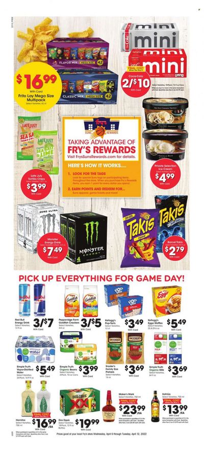 Fry’s (AZ) Weekly Ad Flyer April 5 to April 12