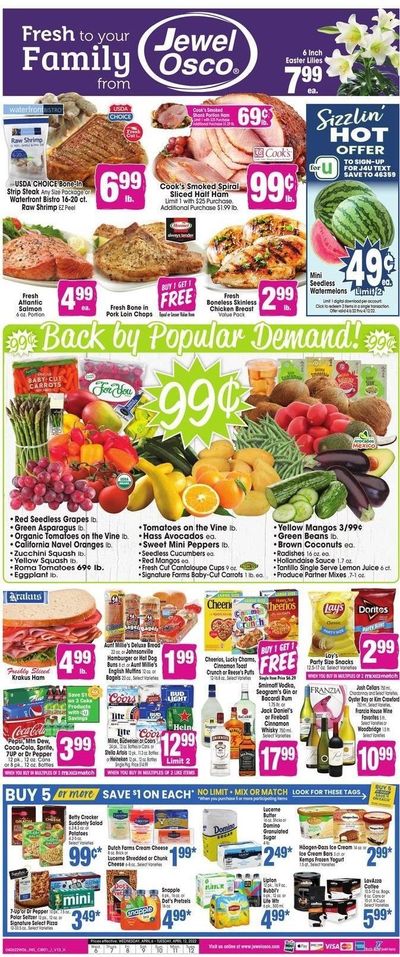 Jewel Osco (IL) Weekly Ad Flyer April 5 to April 12