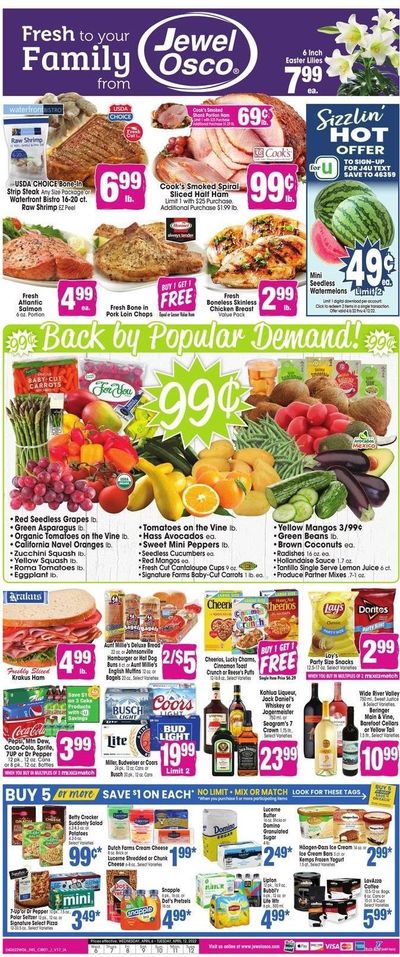 Jewel Osco (IA) Weekly Ad Flyer April 5 to April 12