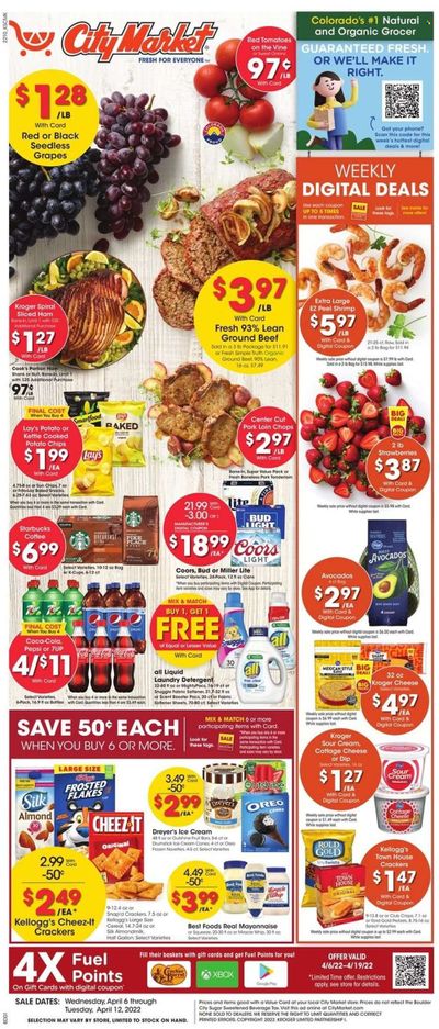 City Market (CO, UT, WY) Weekly Ad Flyer April 5 to April 12